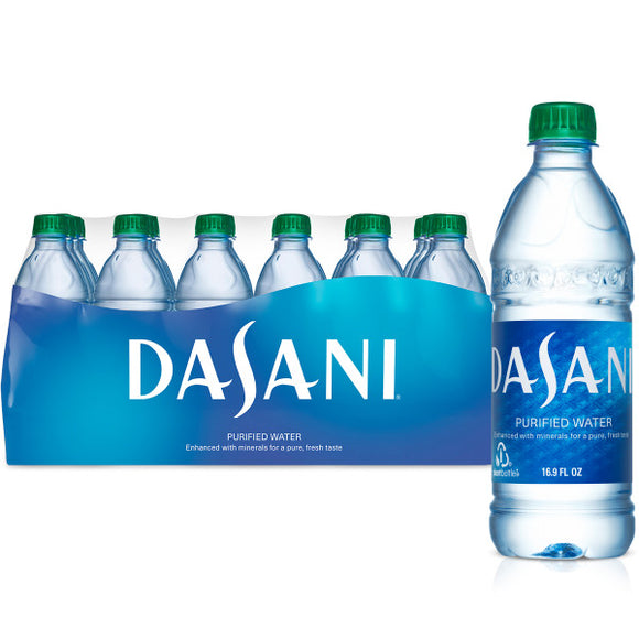 Dasani, 16.9 Oz. Bottles, 24 Pack