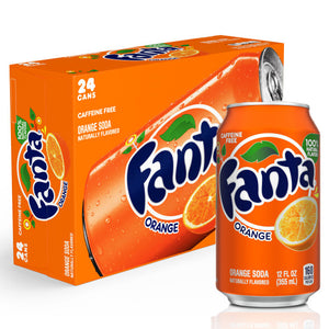 Fanta Orange, 12 Oz. Cans, 24 Pack ($0.62 / Can)