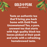 Gold Peak Unsweetened Black Tea, 59 Oz. Bottles, 8 Pack
