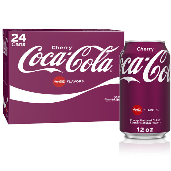 Coca-Cola Cherry, 12 Oz. Cans, 24 Pack ($0.62 / Can)