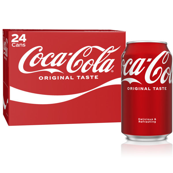 Coca-Cola Soda Soft Drink, 12 fl oz, 12 Pack