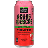 Minute Maid Aguas Frescas Strawberry 16oz. Cans, 24 Pack ($0.92 / Can)