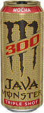Monster Energy Java 300 Triple Shot Mocha, 15 Oz. Cans, 12 Pack