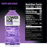 Powerade Zero Sugar Grape, 28 Oz. Bottles, 15 Pack ($1.26 / Bottle)
