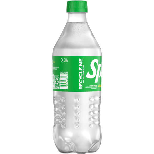 Sprite, 20 Oz. Bottles, 24 Pack