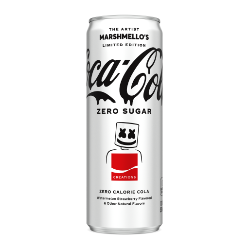 Coca-Cola Zero Sugar The Artist Marshmello’s Limited Edition Can, 12 fl oz, 12 Pack