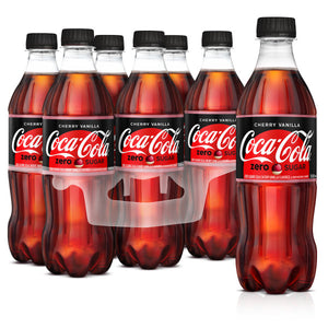 Coca-Cola Cherry Vanilla Zero Sugar, 16.9 Oz. Bottles, 24 Pack ($0.99 / Bottle)
