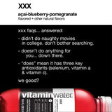 Vitaminwater XXX Acai, 16.9 Oz. Bottles, 24 Pack