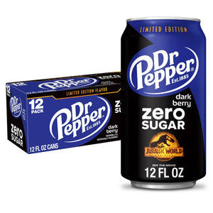 Dr Pepper Dark Berry Zero, 12 Oz. Cans, 24 Pack ($0.62 / Can)