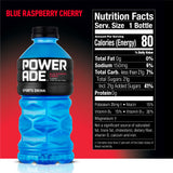 Powerade Blue Raspberry Cherry, 28 Oz. Bottles, 15 Pack