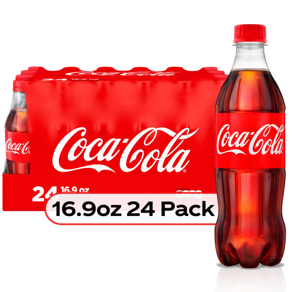 Coca-Cola, 16.9 Oz. Bottles, 24 Pack