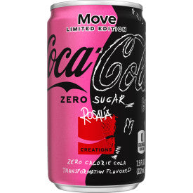 Coca-Cola Move Zero Sugar, 7.5 Oz Mini Cans, 24 Pack