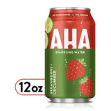 AHA Strawberry + Cucumber, 12 Oz. Cans, 24 Pack ($0.50 / Can)