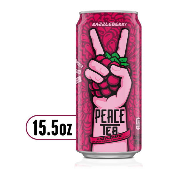 Peace Tea Razzleberry, 15.5 Oz. Cans, 24 Pack