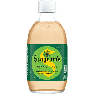 Seagram's Ginger Ale, 10 Oz. Bottles, 24 Pack