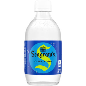 Seagram's Club Soda, 10 Oz. Bottles, 24 Pack