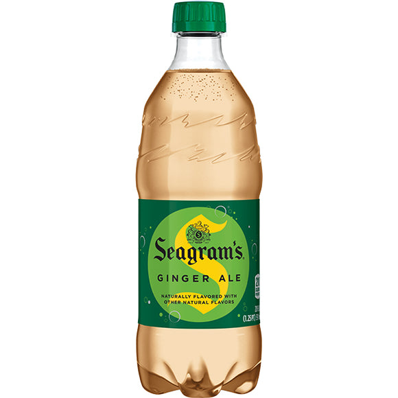 Seagram's Ginger Ale, 20 Oz. Bottles, 24 Pack ($1.37 / Bottle)
