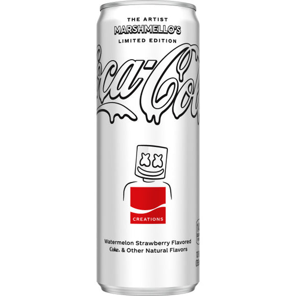 Coca-Cola The Artist Marshmello’s Limited Edition Can, 12 fl oz, 12 Pack