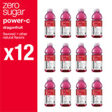 Vitaminwater Zero Sugar Power-C, 20 Oz. Bottles, 12 Pack