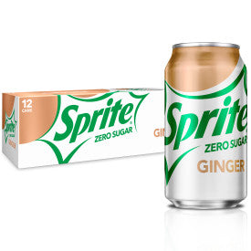 Sprite Ginger Zero Sugar, 12 Oz. Cans, 24 Pack ($0.62 / Can)